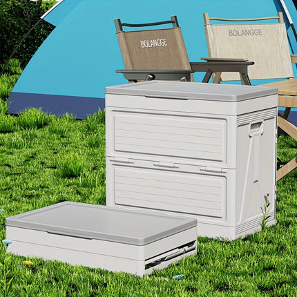 Outdoor Foldable Storage Box with Wheels.