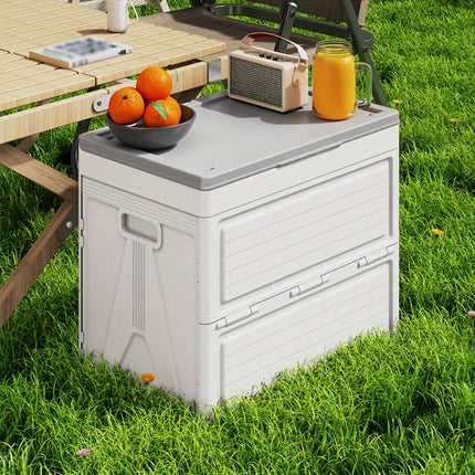 Outdoor Foldable Storage Box with Wheels.