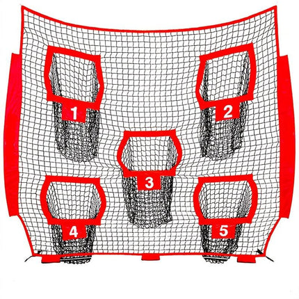 Football Outdoor Target Throwing Net with 5 Pockets.