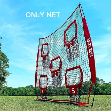 Football Outdoor Target Throwing Net with 5 Pockets.