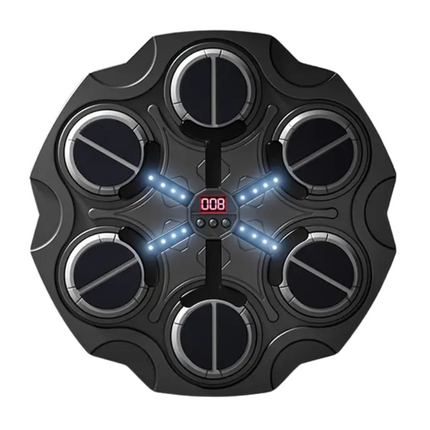 Wall-Mounted Smart Boxing Game with LED & Gloves.