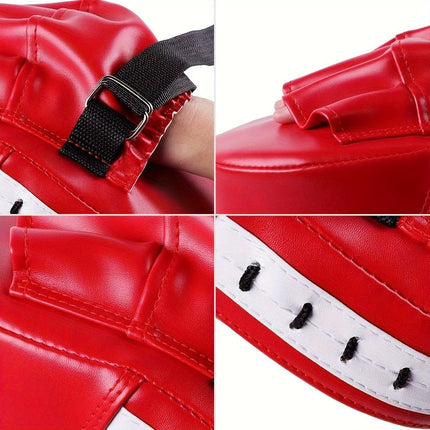 Curved Boxing Pads Set for Martial Arts (4PCS).