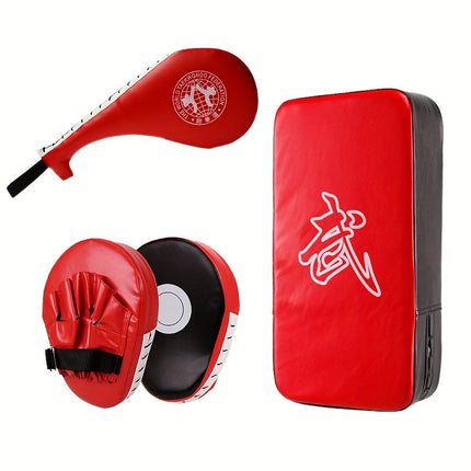 Curved Boxing Pads Set for Martial Arts (4PCS).