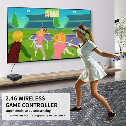 2-Player Dance Mat Game with Motion Sensor.
