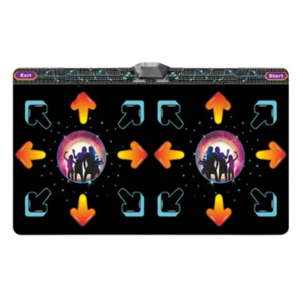 2-Player Dance Mat Game with Motion Sensor.