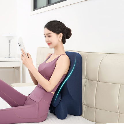 Ergonomic Bed Pillow with Detachable Headrest Support.