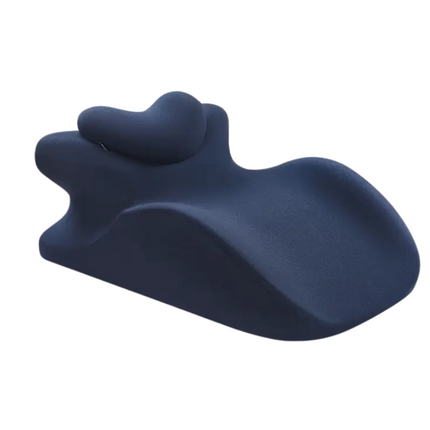 Ergonomic Bed Pillow with Detachable Headrest Support.