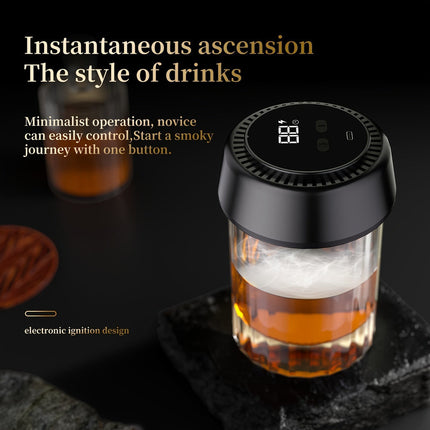 Automatic Electric Whiskey Smoker Gift Set.