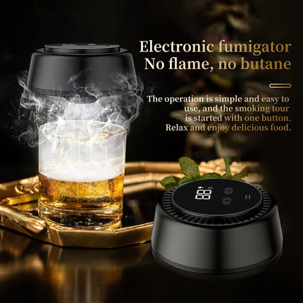 Automatic Electric Whiskey Smoker Gift Set.