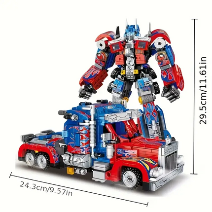 2-in-1 Transforming Car Building Toys for Teens.