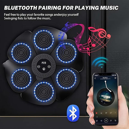 Intelligent Music Boxing Machine with Gloves.
