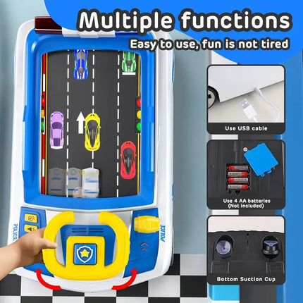 Car Play Suction Racing Game Console for Kids.