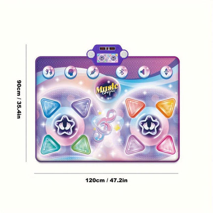 Kids Dance Mat Double Player Interactive Music Game.