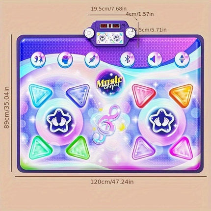 Kids Dance Mat Double Player Interactive Music Game.