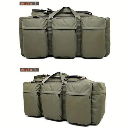 Military Duffel Backpack 80L Outdoor Travel Bag.