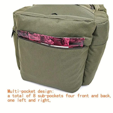 Military Duffel Backpack 80L Outdoor Travel Bag.