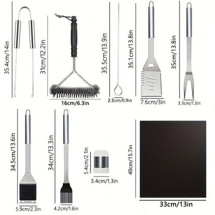 BBQ Grill Accessories Set (17pcs).