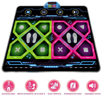 Double Electronic Dance Mat for Kids and Adults.
