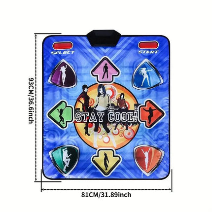 Interactive Dance Mat USB Game Pad 200 Songs.
