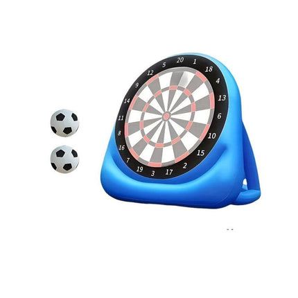 Inflatable Dart Board Game with 2 Soccer Balls.