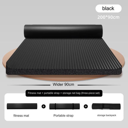 20Mm Thick Shock-Absorbing Yoga Mat.