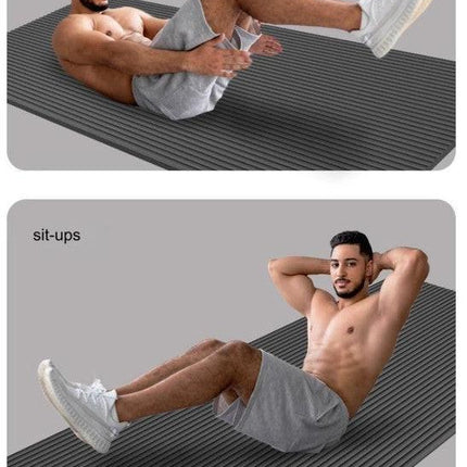 20Mm Thick Shock-Absorbing Yoga Mat.