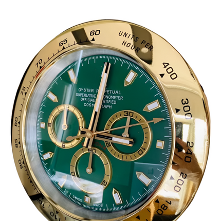 Watch-Style Wall Clock | 14-Inch Silent Movement.