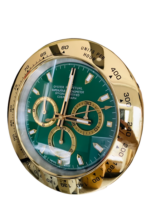 Watch-Style Wall Clock | 14-Inch Silent Movement.