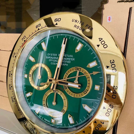 Watch-Style Wall Clock | 14-Inch Silent Movement.