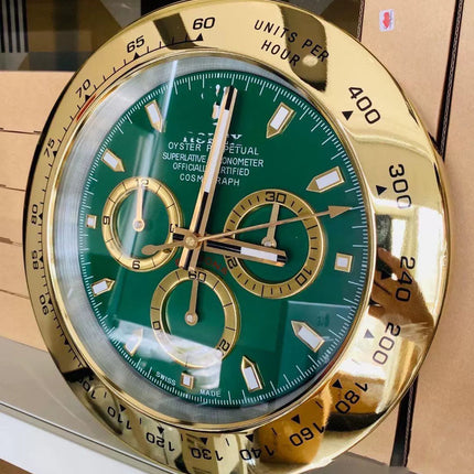 Watch-Style Wall Clock | 14-Inch Silent Movement.