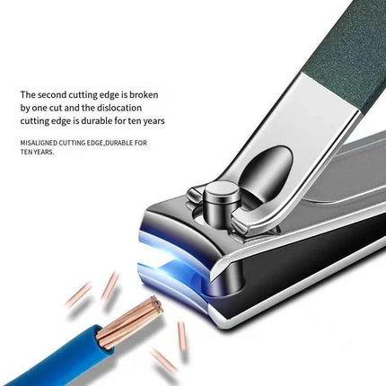 Portable Stainless Steel Nail Clipper Set (6 pcs).