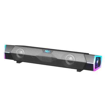 Computer Bluetooth RGB Light Speaker Black.