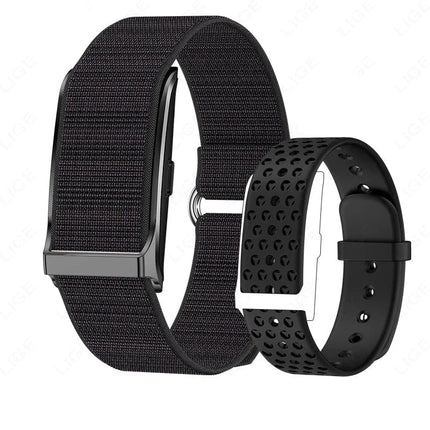 Smart Fitness Bracelet with 24H Heart Rate Black.