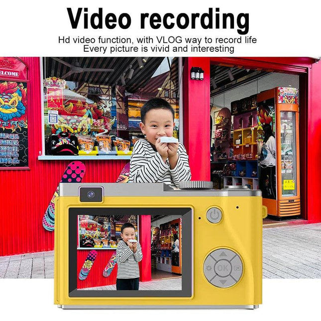 UHD Digital Camera Yellow.