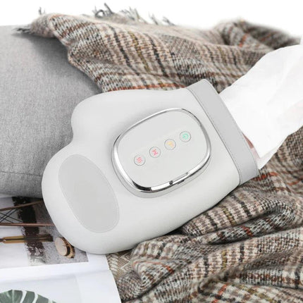 5-Level Electric Hand Massager with Hot Compress Grey.
