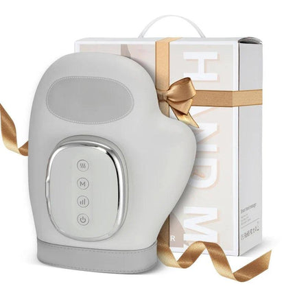 5-Level Electric Hand Massager with Hot Compress Grey.