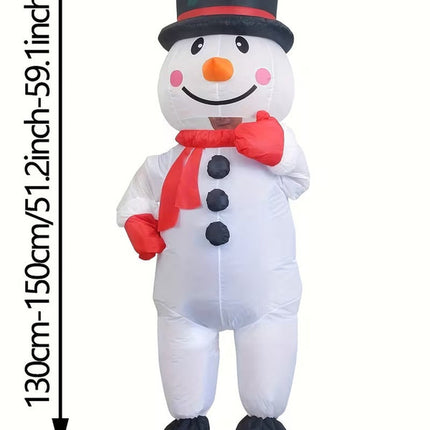Inflatable Snowman for Christmas Parties.