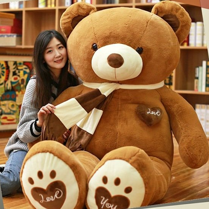 Huge 100cm Brown Giant Teddy Bear Toys.