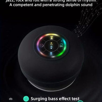 Portable Wireless Speaker with Suction Cup.