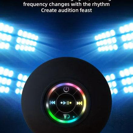 Portable Wireless Speaker with Suction Cup.