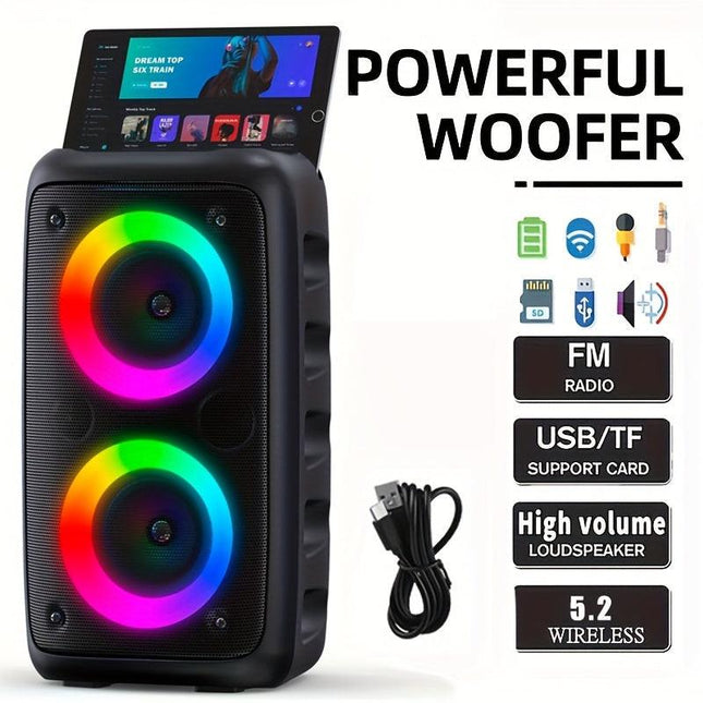 Large Wireless Speaker with Deep Bass.