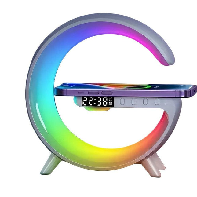 Wireless Bluetooth Speaker with RGB Light & Alarm.