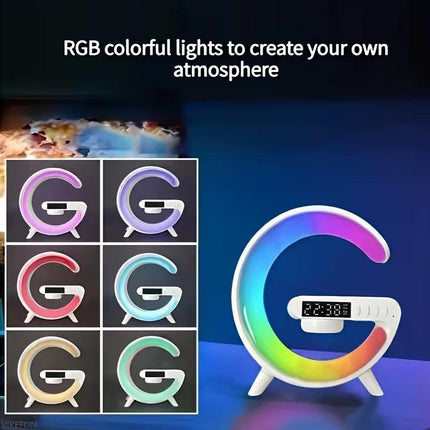 Wireless Bluetooth Speaker with RGB Light & Alarm.