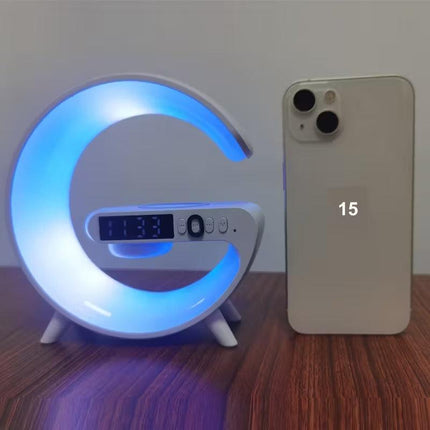 Wireless Bluetooth Speaker with RGB Light & Alarm.