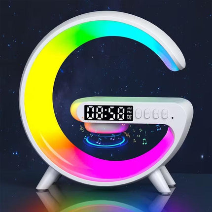 Wireless Bluetooth Speaker with RGB Light & Alarm.