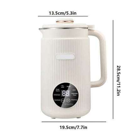 Mini Soy Milk Maker 800ml with 9 Functions.