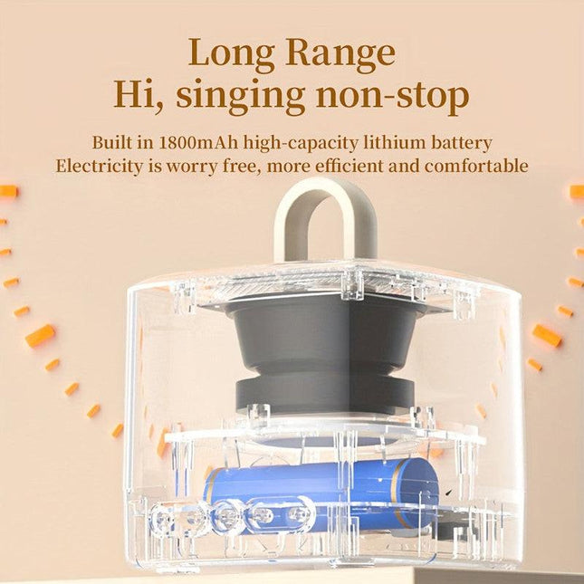 Mini Karaoke Machine with Wireless Microphones.