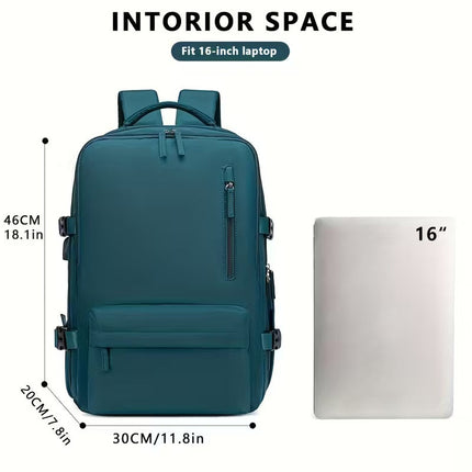 Large Capacity Travel Backpack with USB Charging.