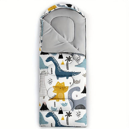Dinosaur Camping Sleeping Bag Lightweight Warm Quilt.