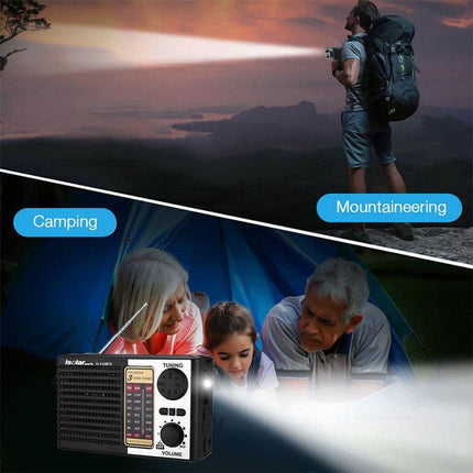 Solar Portable Radio with Digital Speaker.